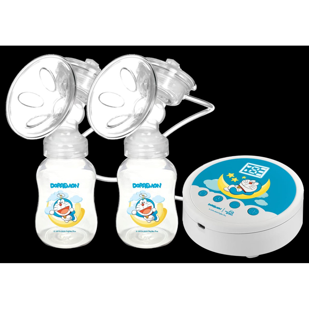 Little Giant Doraemon DOBIT LG1736  Pompa Asi Elektrik Rechargeable Electric Double Breast Pump