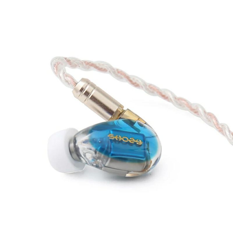 SHOZY NEO CP Blue-Red 3BA Knows Balanced HiFi Premium Customized Monitor IEMs