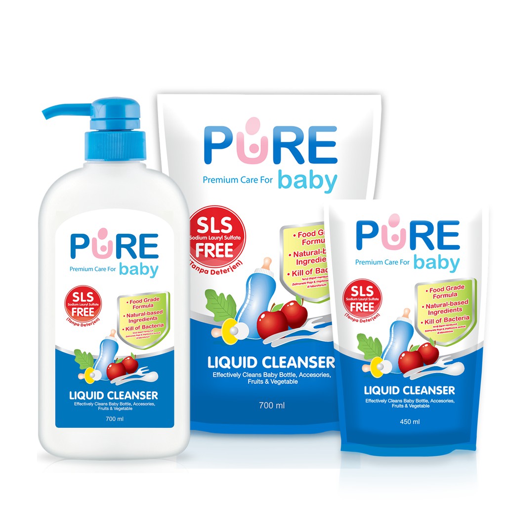 Pure Baby Liquid Cleanser 700 ml - PROBABY Cleanser/ Sabun Cuci Botol / Pure BB Liquid Cleanser 700 mL