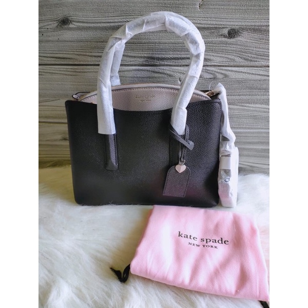 Kate spade medium margaux warm taupe black