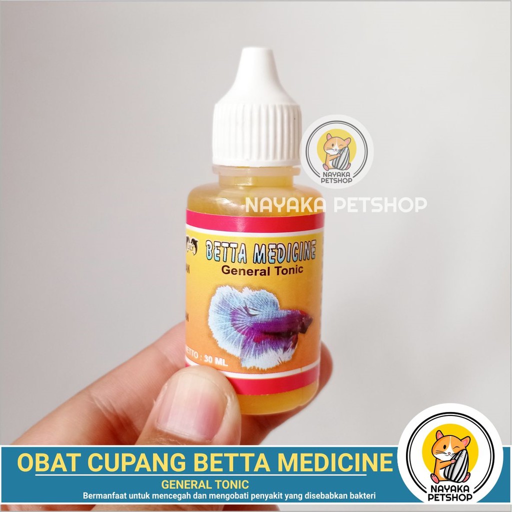 Obat Ikan Cupang Betta Medicine General Tonic Ikan Hias