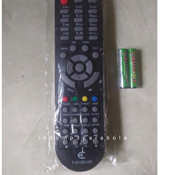 [KODE PRODUK S8S7D5993] Remot utk Tanaka T22 HD Jurassic, T21 HD New Samurai, T21 HD New Sakura, + B