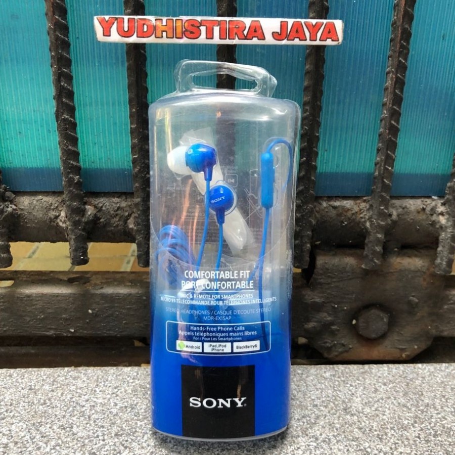 Earphone Sony MDR EX15AP Original Resmi Sony