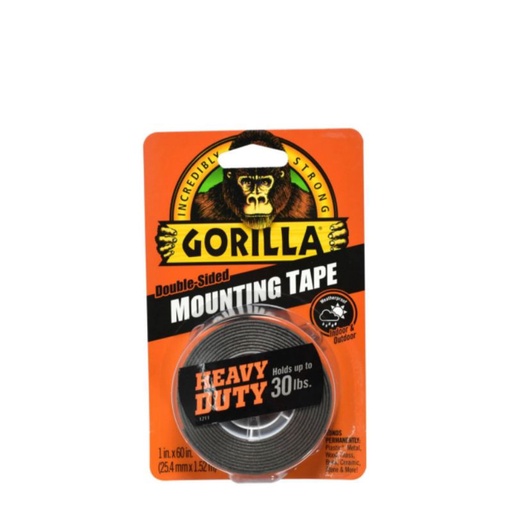 

Gorilla double tape kuat tahan cuaca/mounting tape heavy duty up to 30lbs