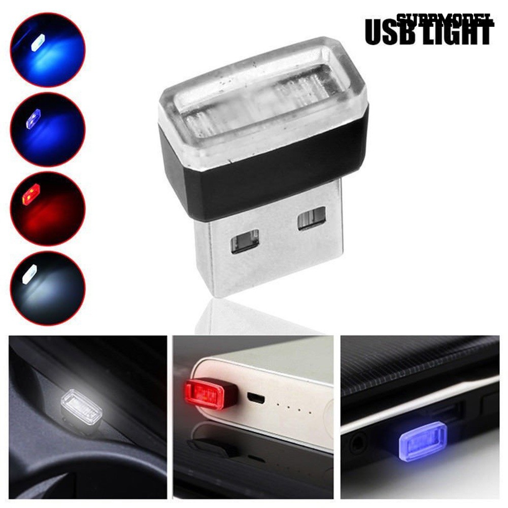 Sup Lampu Malam Led Usb Portable Untuk Dekorasi Interior Mobil