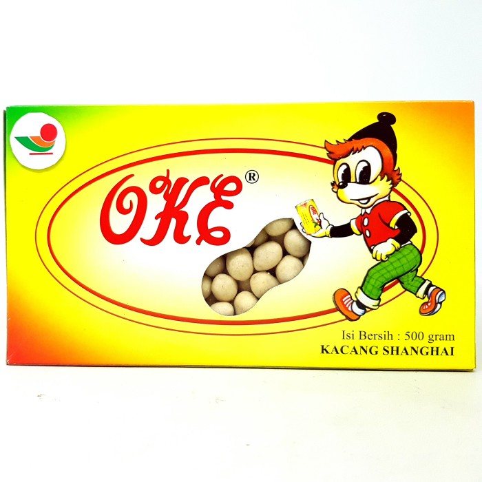 

OKE KACANG SHANGHAI 500gr | PACK ASLI NGUNUT TULUNG AGUNG CAP SANGHAI