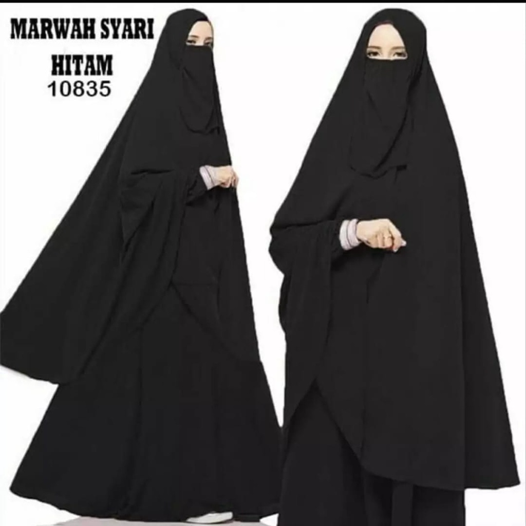 MARWAH SYARI SET CADAR/FASHION MUSLIM/GAMIS TEERBARU