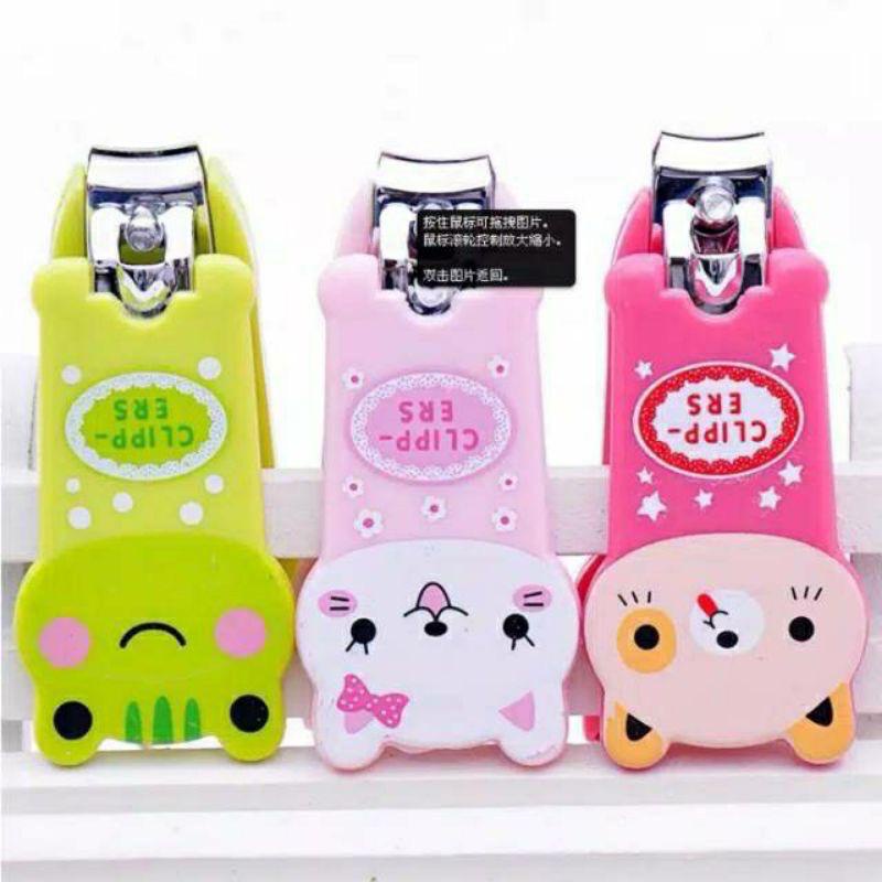 toply shop gunting kuku lucu karakter / jepitan kuku lucu imut