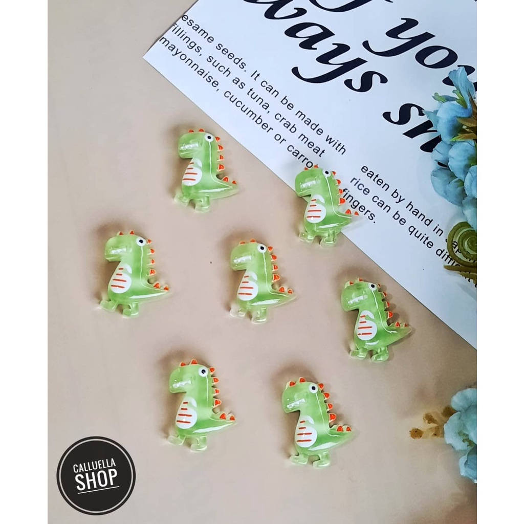 RESIN CLAY TEMPEL MIX MOTIF DAN WARNA MANIK PAREL CINCIN | BAHAN CRAFT CLAY GELANG BROS KALUNG STRAP MASK MASKER PAREL MANIK CRAFT KERAJINAN LUMAJANG FASHION-Dino bninghijau1bj