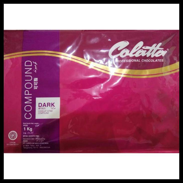 

TERBARUU!! Coklat Colatta Dark 1kg COD