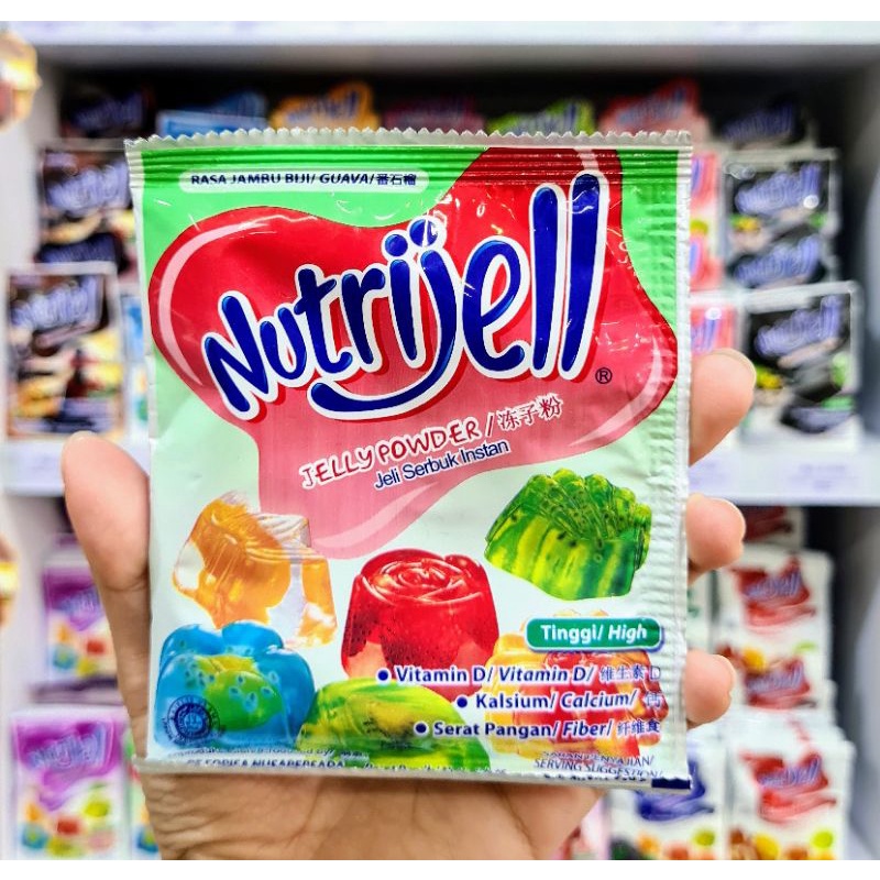 

NUTRIJELL JELLY POWDER JAMBU BIJI GUAVA 15GR JELI SERBUK INSTAN