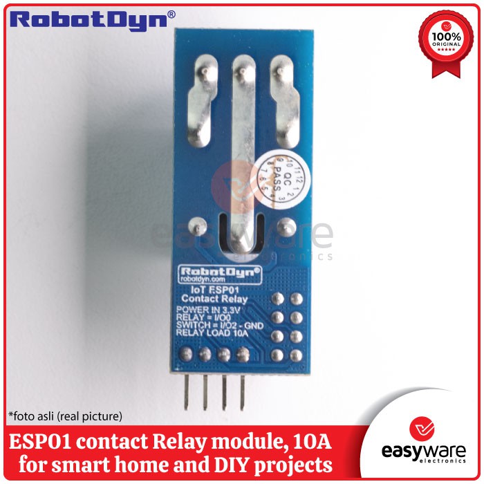 RobotDyn Relay ESP8266 WiFi IoT ESP01 Contact Relay module