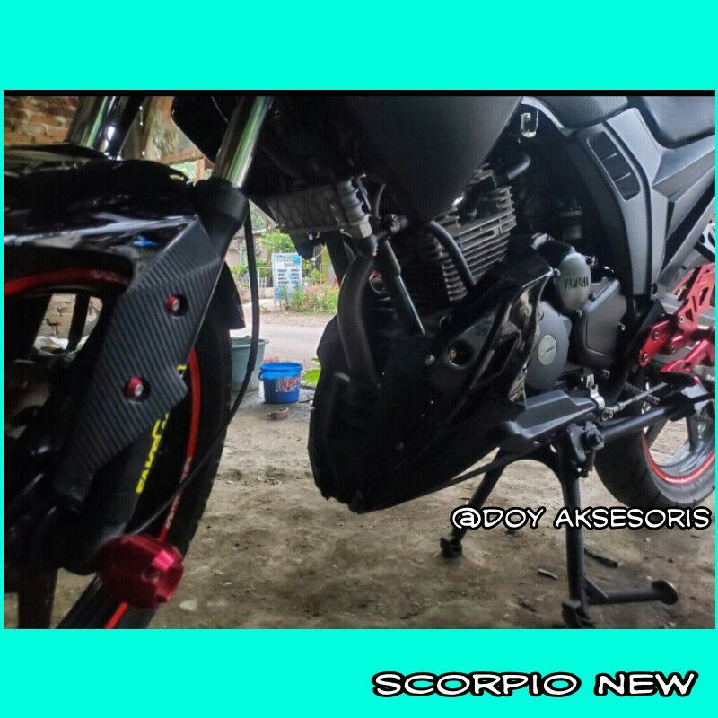 cover engine Scorpio new tutup mesin Scorpio z Scorpio new