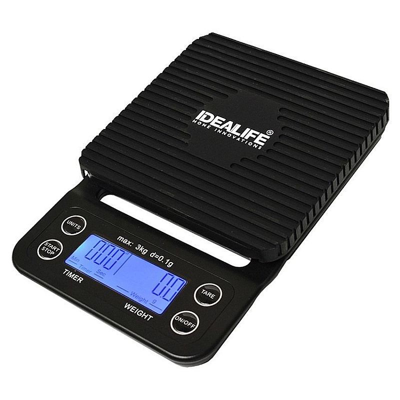 Idealife Timbangan Kopi Digital Coffee Scale 3 KG 0.1 Gram IL-500C