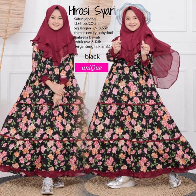 Gamis unique hirosi syari