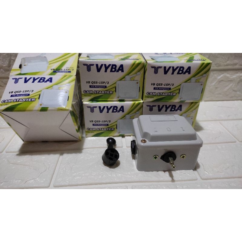 Cam Starter 15P/3 30P/3 VYBA 15A 30A| Handle Genset VYBA VB QS5-15P/3 | Saklar genset