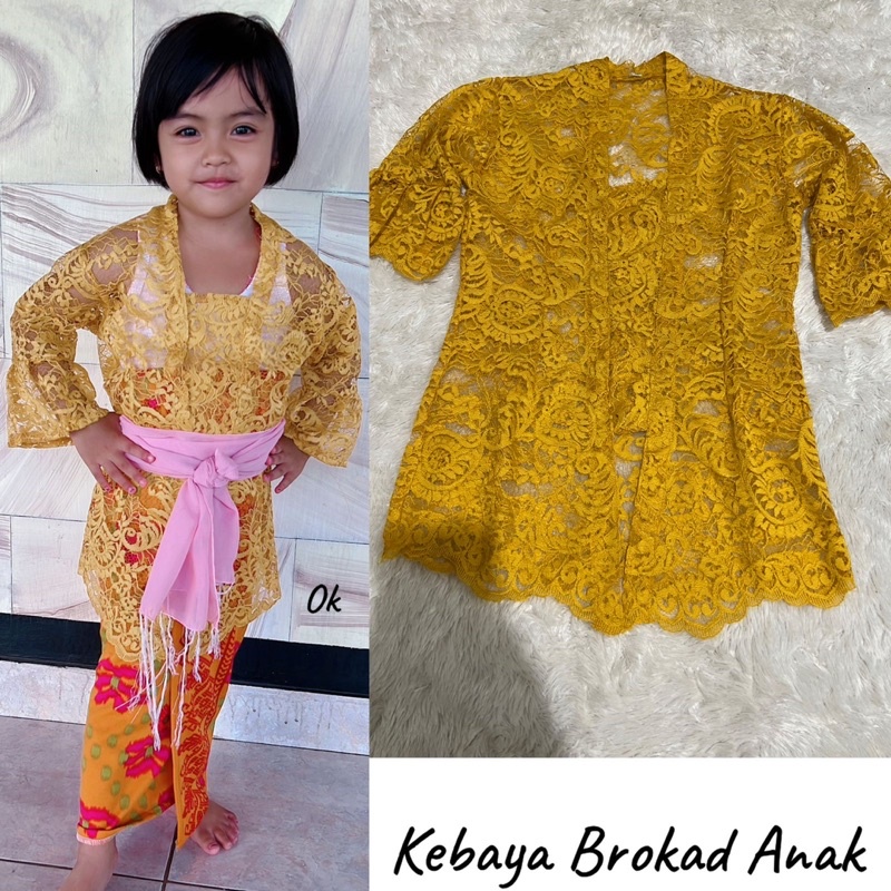 kebaya jadi brokad Anak