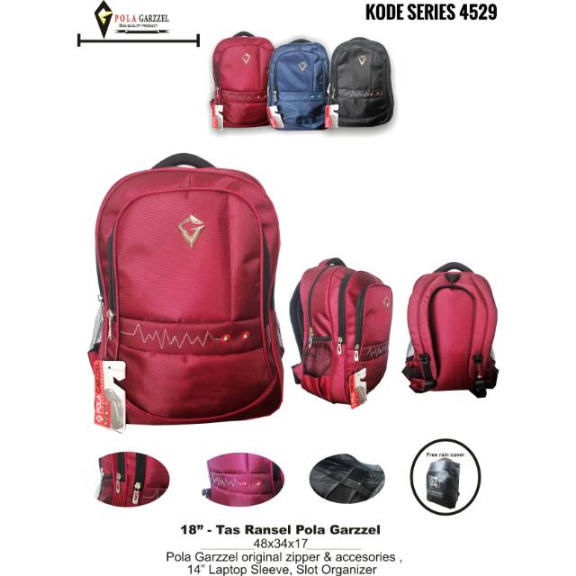 TAS RANSEL POLA GARZZEL 4529