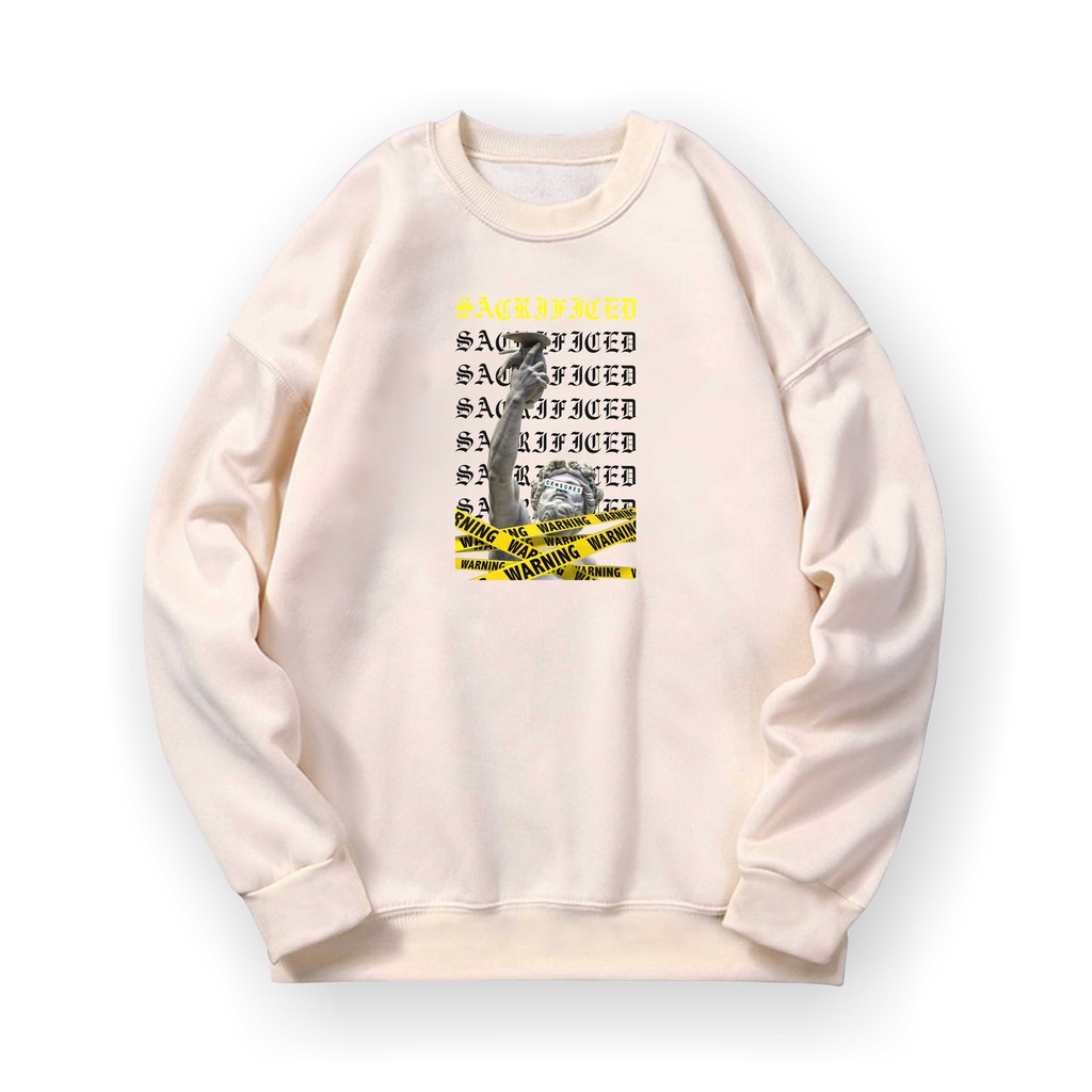 Sarfcifed Warning Basic Sweater II Sarfcifed Warning Sweater Crewneck Sz M - XL ( Pria &amp; Wanita )