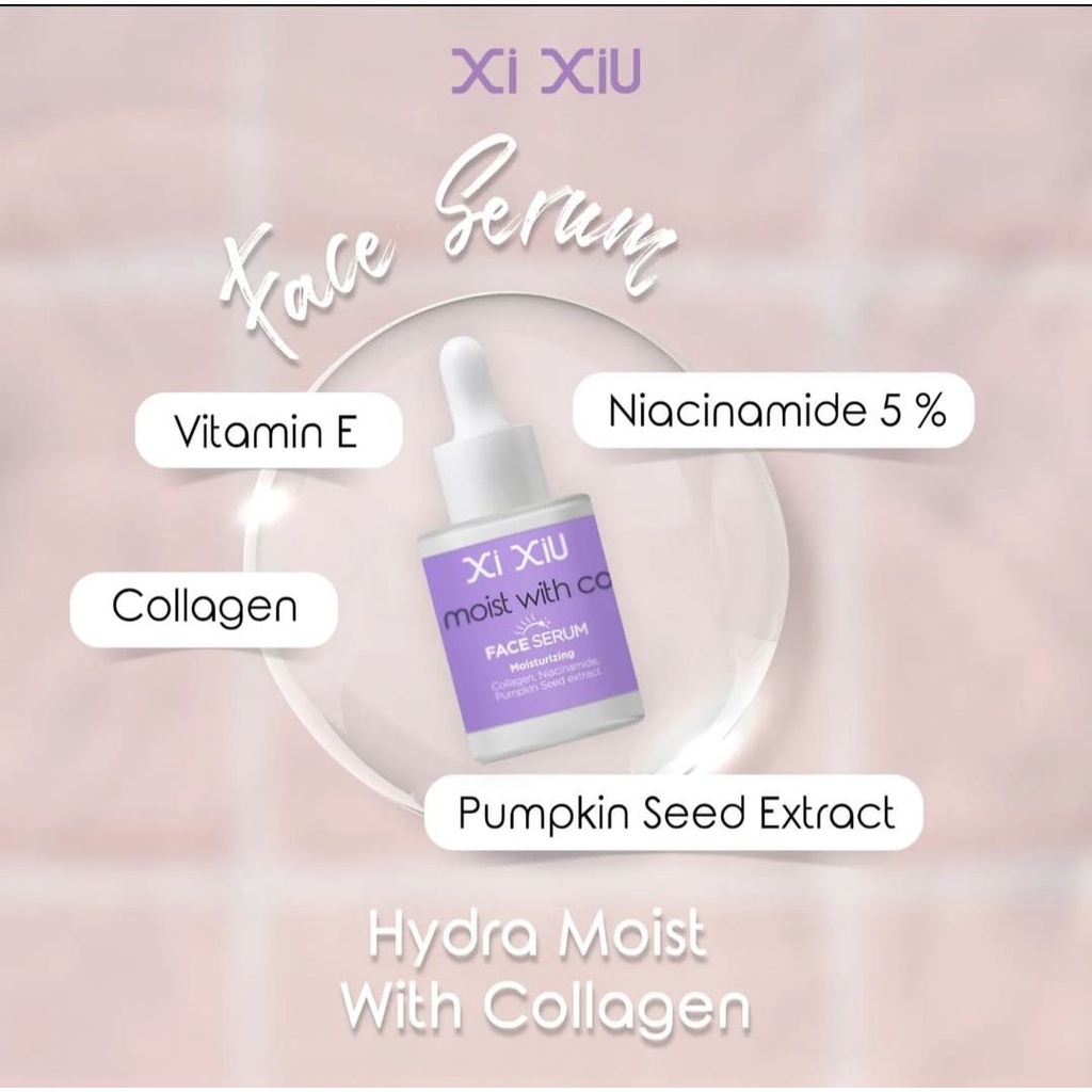 XI XIU Hydramoist With Collagen Serum / Day Cream / Night Cream