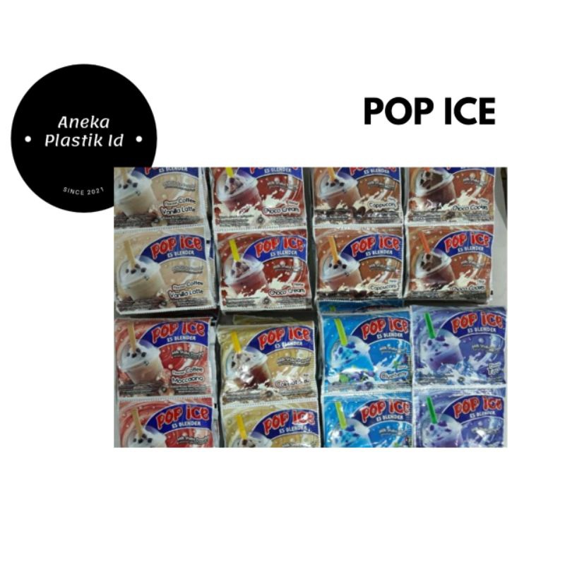 

Pop Ice aneka rasa isi 10x25gr