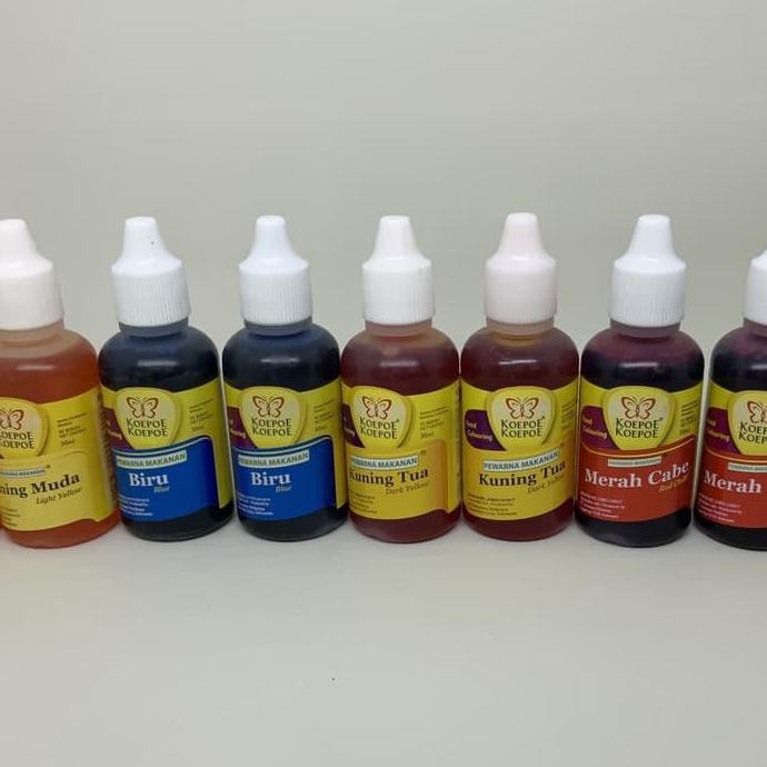 

31.87-Kue- Koepoe Koepoe Pewarna Makanan 30Ml -Terlengkap-Termurah-Dijamin.
