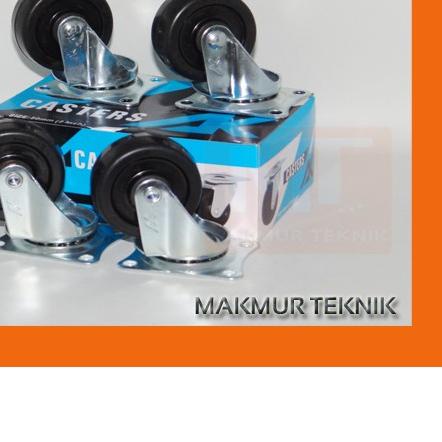 ★ Roda Caster Roda Troli Roda Karet 2 inch Hidup ❀