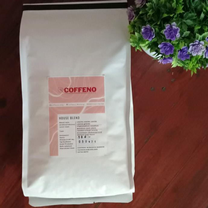 

Open Ds] Kopi House Blend 1Kg 40% Arabica 60% Robusta Komersial - Roastbean, 1000Gr