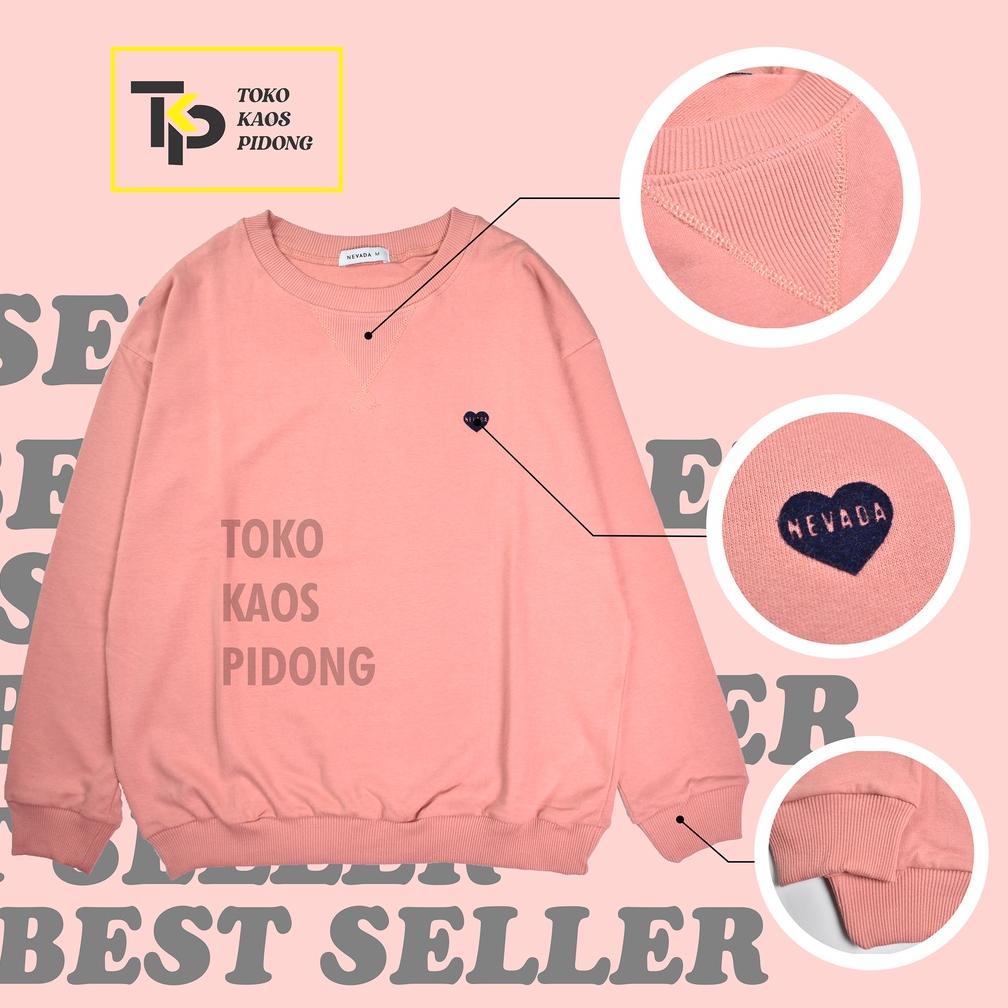 [KODE W7EYD] Baju sweater sweter sweeter switter suiter switer nevada "Polos" remaja dewasa cewe cew