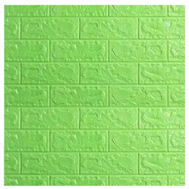 TERMURAH [ PAKET 10 LEMBAR ] Wallpaper 3D Foam Batu Bata / Sticker Dinding Timbul-4