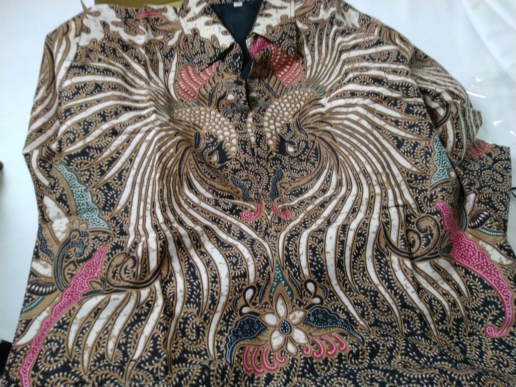 Batik Premium Aluna Slim Fit Lengan Panjang Exclusive Pria Premium Solo Alisan Prabu Modern Pwc 013