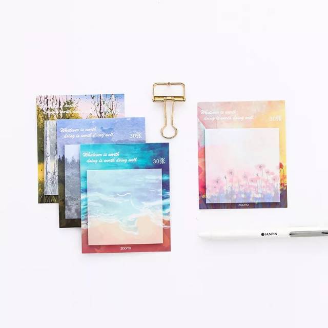 

Sticky notes Painting Scenery