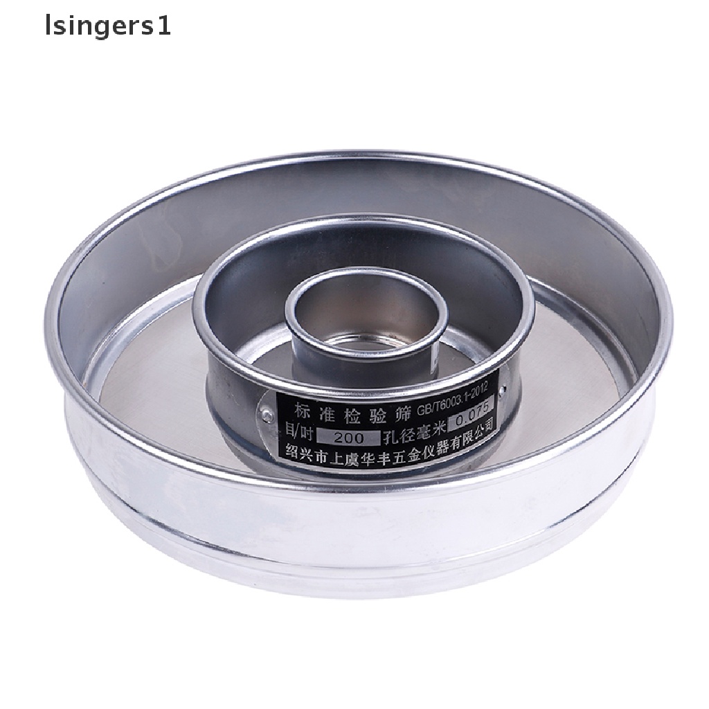 (lsingers1) 200 Mesh 0.074mm aperture Bahan stainless steel Ukuran 5-20cm