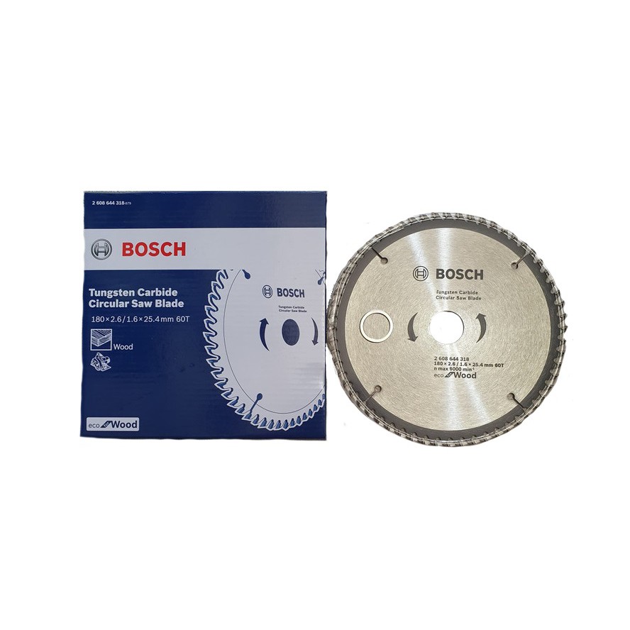 Mata Gergaji Circle 7&quot;x60 T Pisau Potong Kayu 7 inch Circular Blade 60 T Bosch