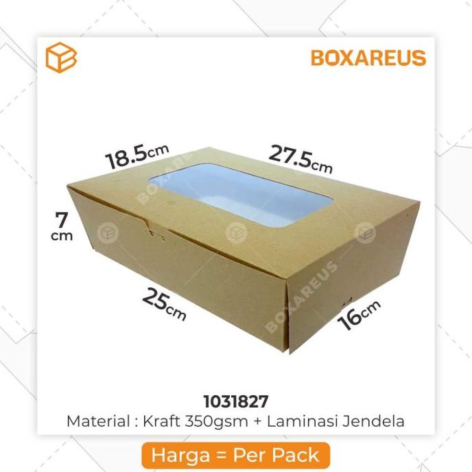 

# 1031827 - Snack Box, Dus Kue, Box Kue, Box Multifungsi