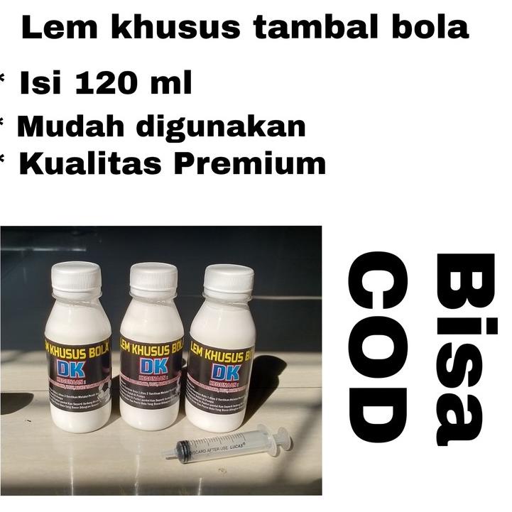 

(BEST SELLER!!) Lem Khusus Tambal Bola Bagus Isi 120 ml