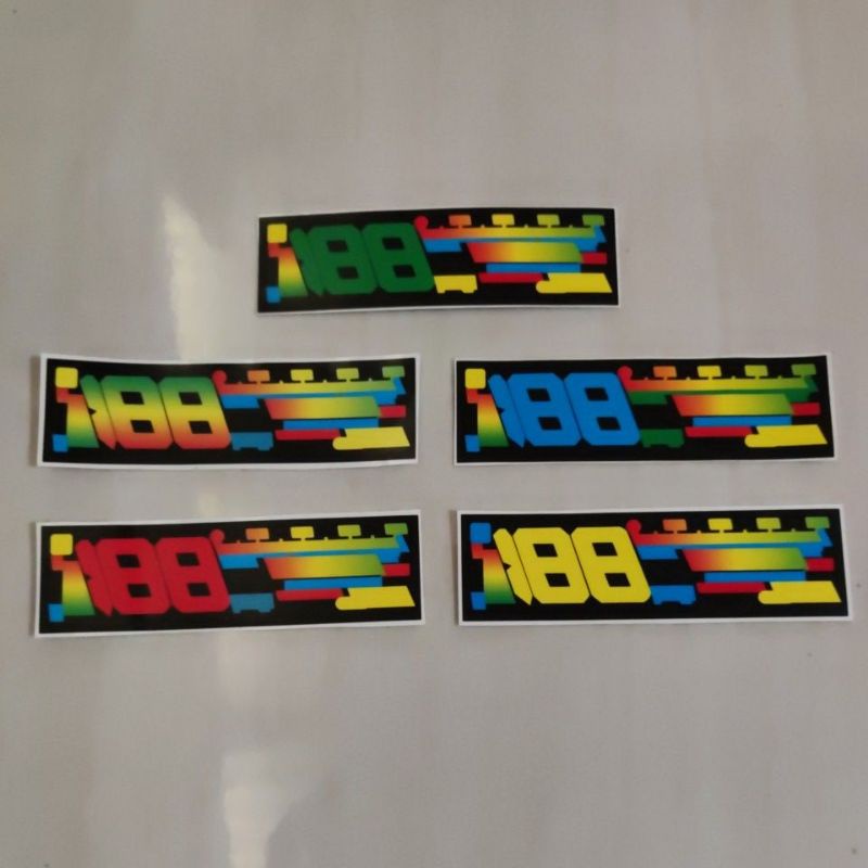 STIKER SPEEDOMETER PELANGI LCD VARIO NEW 2018, 2019