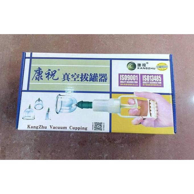 KOP ANGIN BADAN (CUPPING) KANGZHU, 100% ASLI ISI 6 CUP