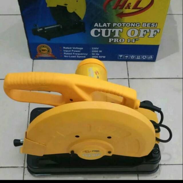 Mesin potong besi 14 in