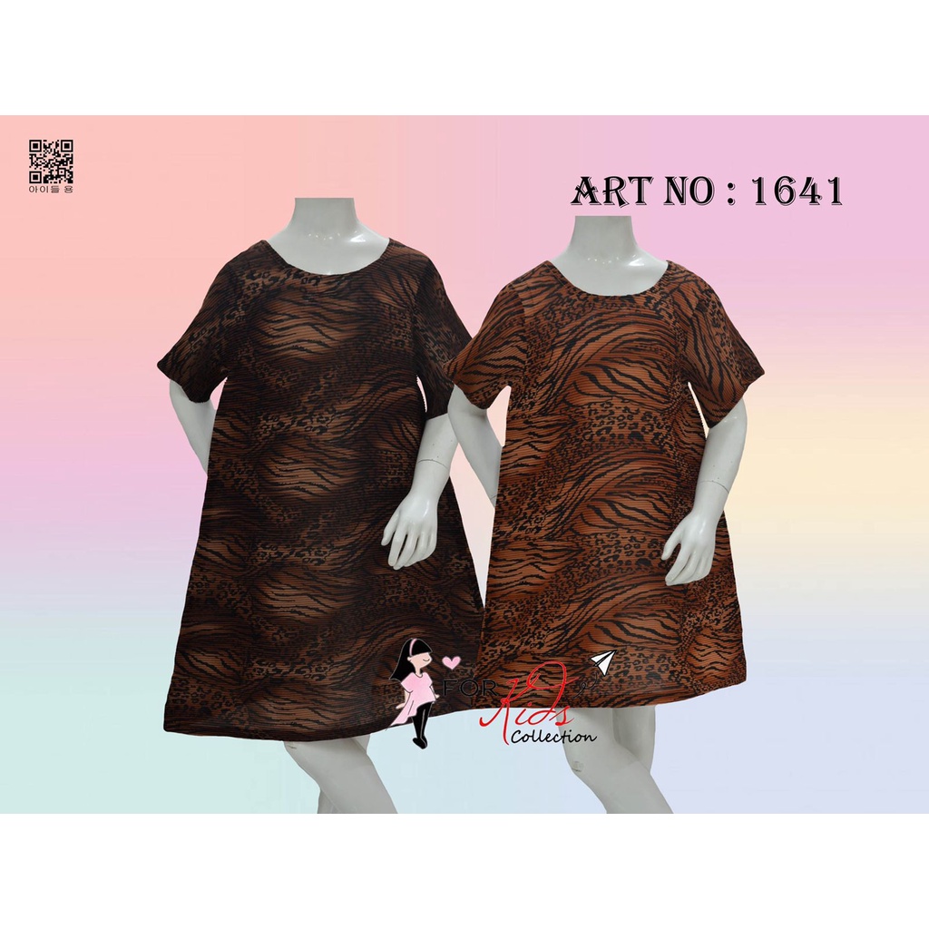 Bumping Dress Anak Perempuan Motif Macan Kualitas Premium