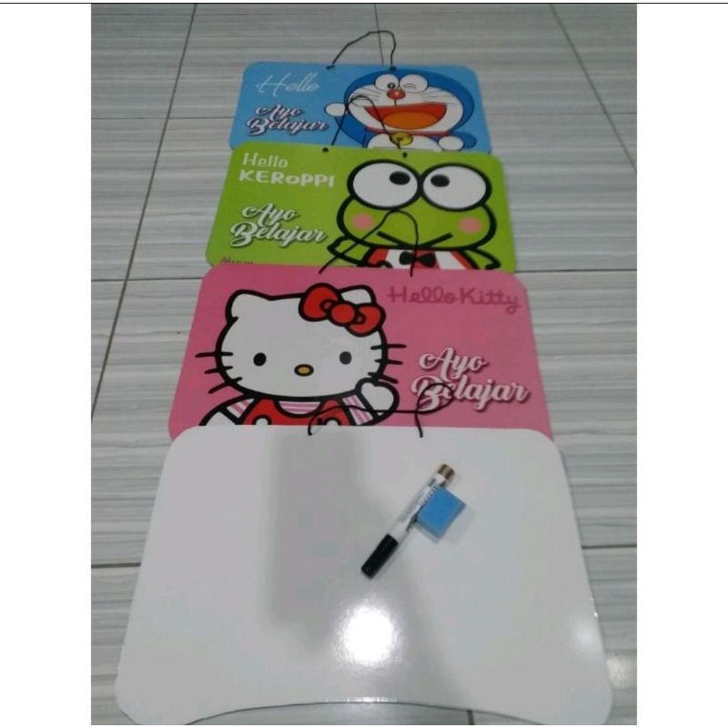 

papan tulis karakter