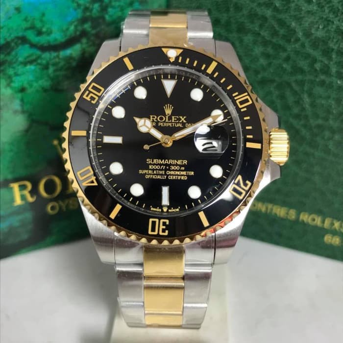 ROLEX SUBMARINER RING CERAMIC SAAPHIRE 42MM PREMIUM