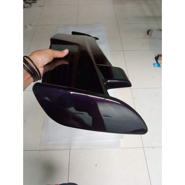 Spoiler new sirion 2011-2016 plus lampu