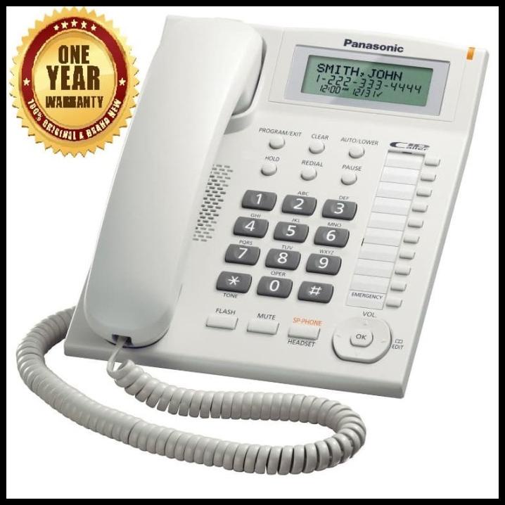 Panasonic Single Line Telepon Kx-Ts880 / 885 - Ori Garansi