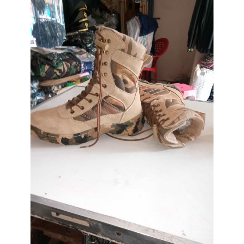 SEPATU PDL GURUN_ SEPATU PDL  LIBANON ASLI JATAH TNI