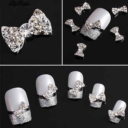 charm alloy aloy dan pita mahkota nail art rhinestones nailart pita nail charm per biji