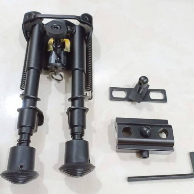 Bipod - Bipod Penyangga senapan Bipod Per BT HT6 Bipod M700 / Sudah termasuk Rel pikatini