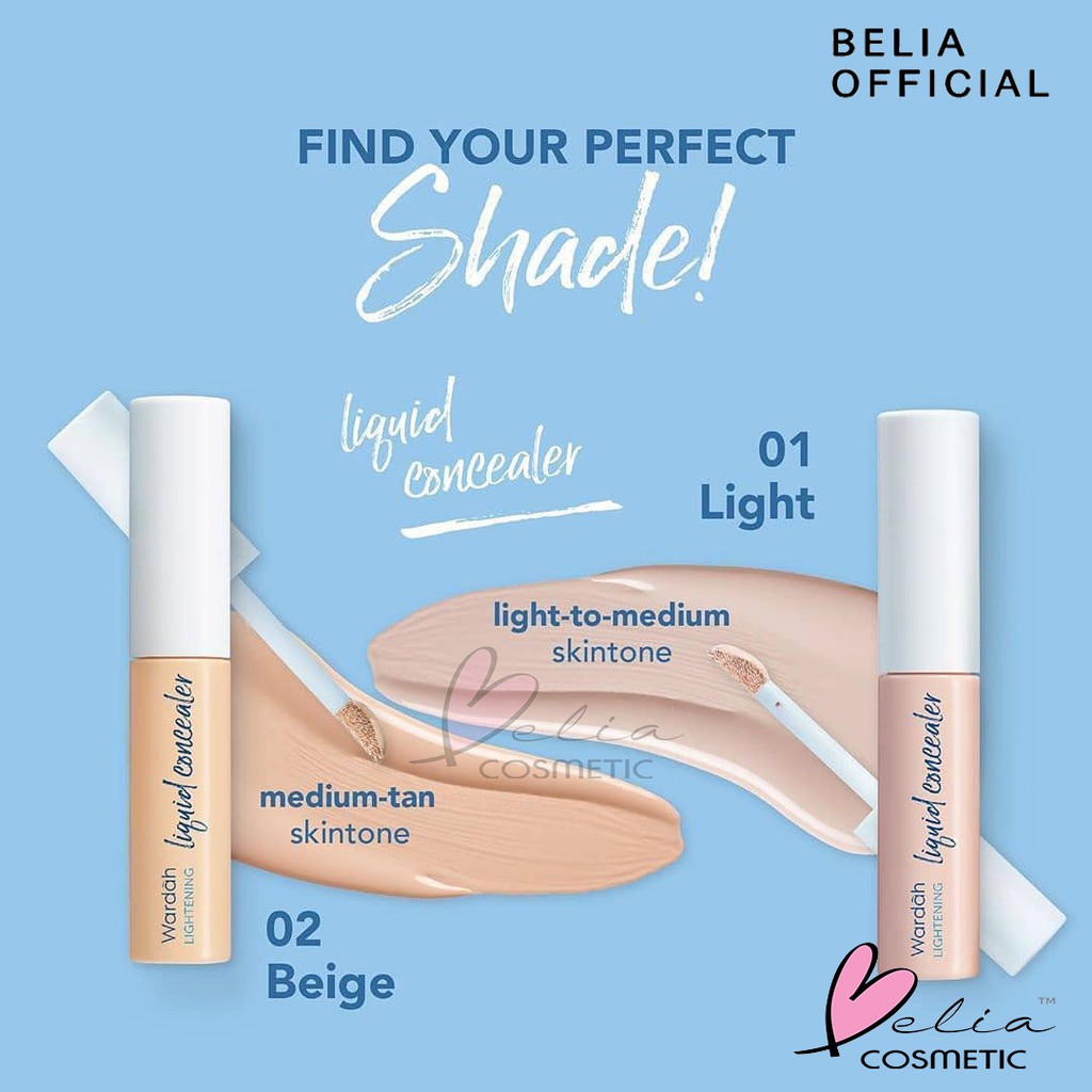 ❤ BELIA ❤ Wardah Lightening Liquid Concealer  BPOM Halal