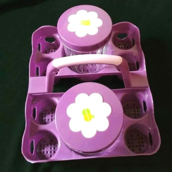 Set Rak Toples Aqua Golden sunkist - Ungu