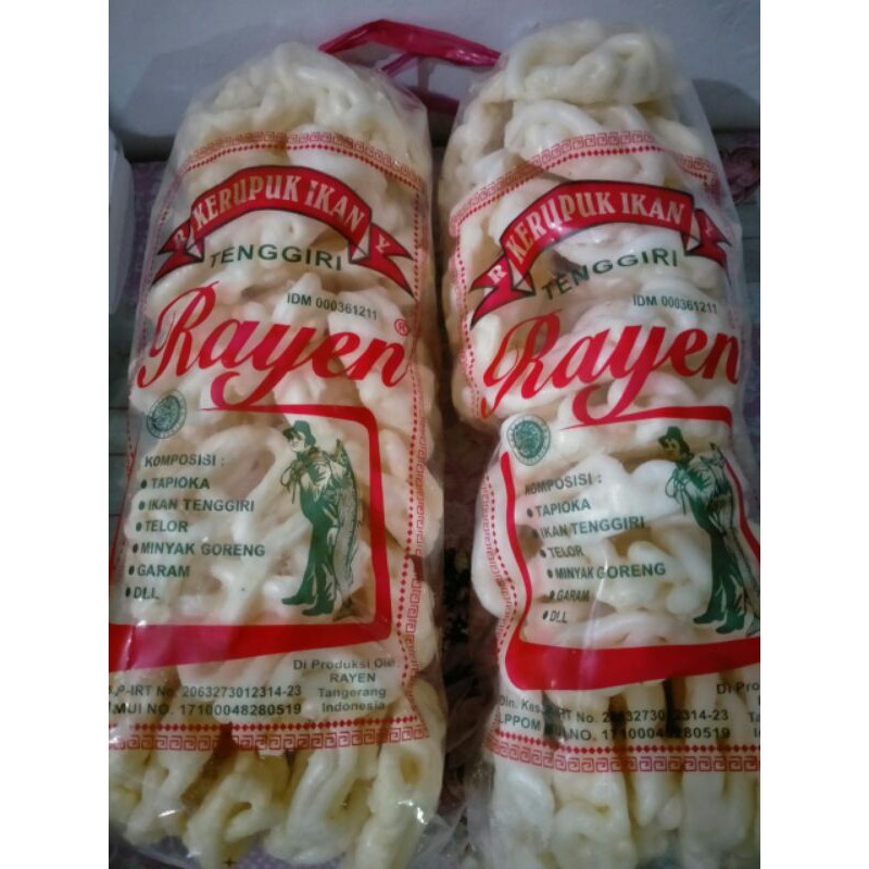 

Kerupuk Ikan Tenggiri Bayen